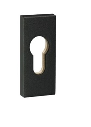 QUINCALUX deurbeslag 632-AI-60-0110 Schuifrozet Zwart Textuur 10 mm