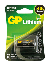 GP batterij CR123A